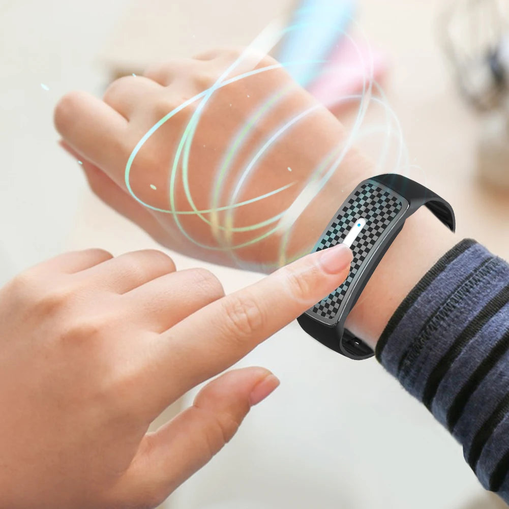 1-5PCS Ultrasonic Mosquito Repellent Bracelet Portable Mosquito Insect Repellent Band Anti-mosquito Bracelet Watch Adults Kids
